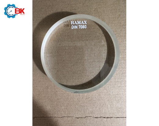 Kính tròn quan sát HAMAX D100x19mm/DIN 7080