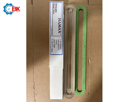 Kính thủy lò hơi HAMAX 280x34x17mm/DIN 7081