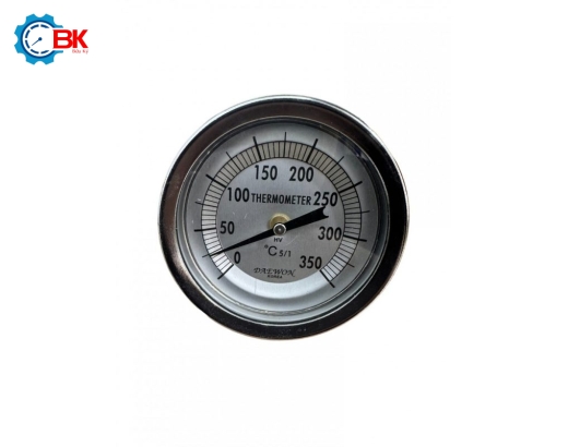 Đồng hồ nhiệt độ dù Daewon D75mm 0-350 độ C