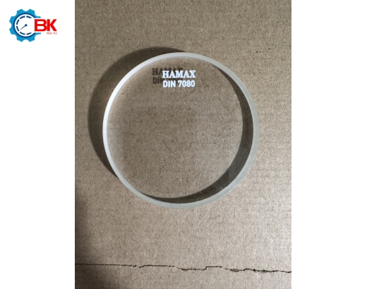 Kính tròn quan sát HAMAX D80x10mm/DIN 7080