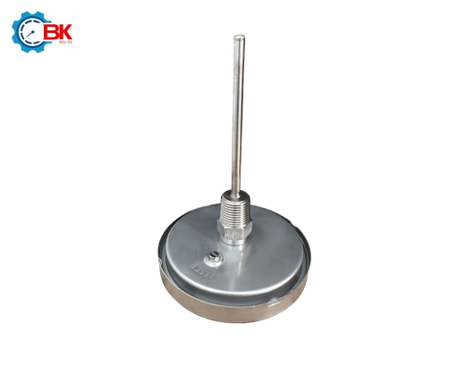 Đồng hồ nhiệt độ Yamaki D100mm 0-50 độ C/F chân sau L100mm