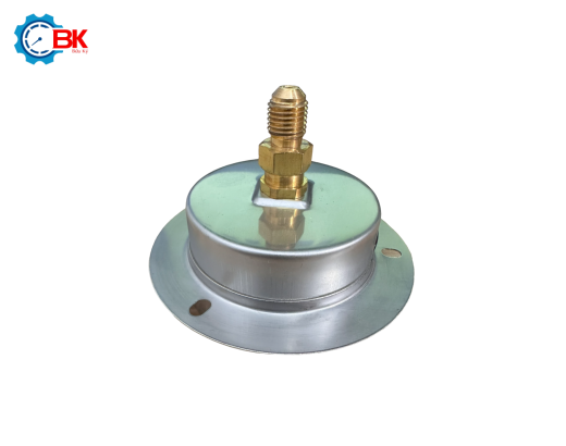 Đồng hồ áp suất NH3 Yamaki D63mm -1+15kg/cm2 chân sau ren 7/16"UNF