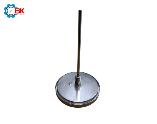 Đồng hồ nhiệt độ Yamaki D150mm 0-150 độ C chân sau L200mm