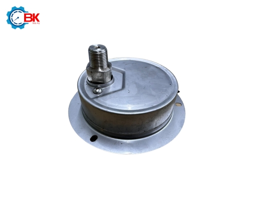 Đồng hồ áp suất Yamaki D100mm 0-1000bar Inox316SS toàn bộ chân sau ren 3/8"NPT